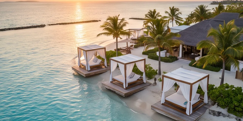 Luxury beach resort